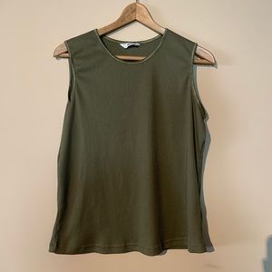 Alia Textured Sleeveless Blouse